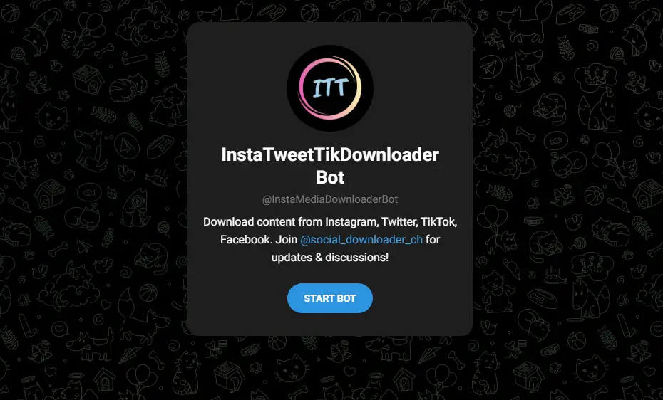 ربات تلگرام دانلود از اینستا: دانلود سریع و ساده بدون تبلیغات 10 insta media downloader bot