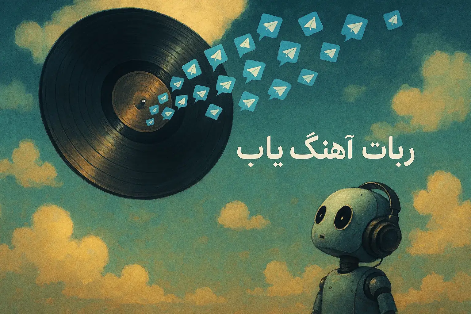 ربات آهنگ یاب تلگرام