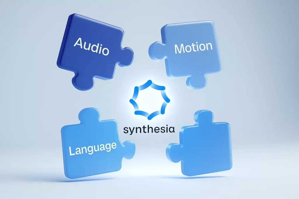 ساخت ویدیو با هوش مصنوعی🎥 (7 ابزار جادویی برای تولید محتوا) 3 Synthesia