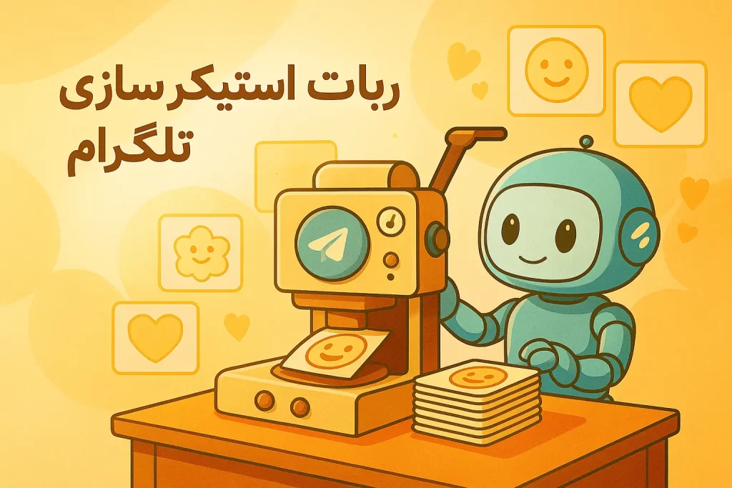 ربات استیکر ساز تلگرام
