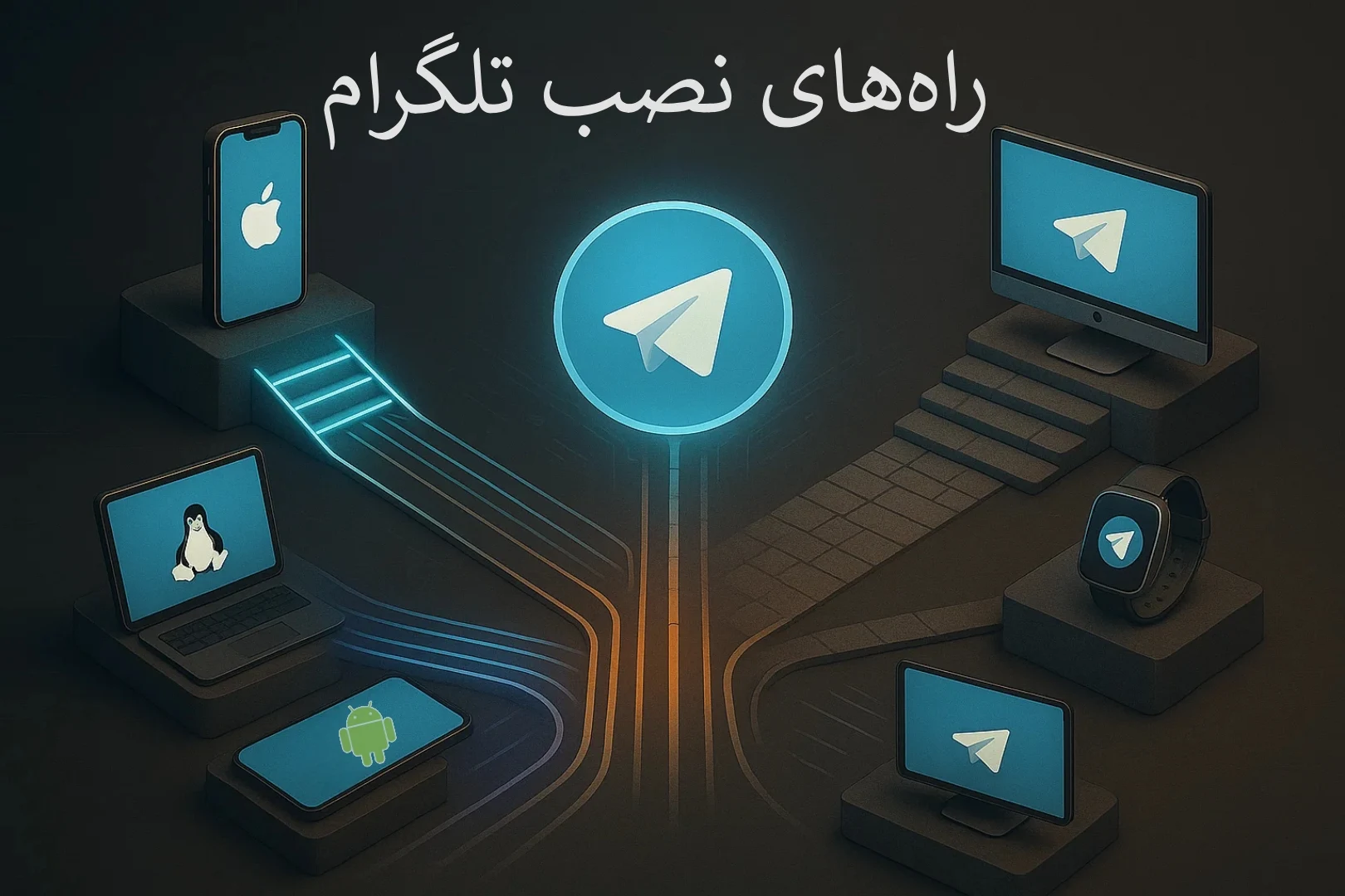 نصب تلگرام