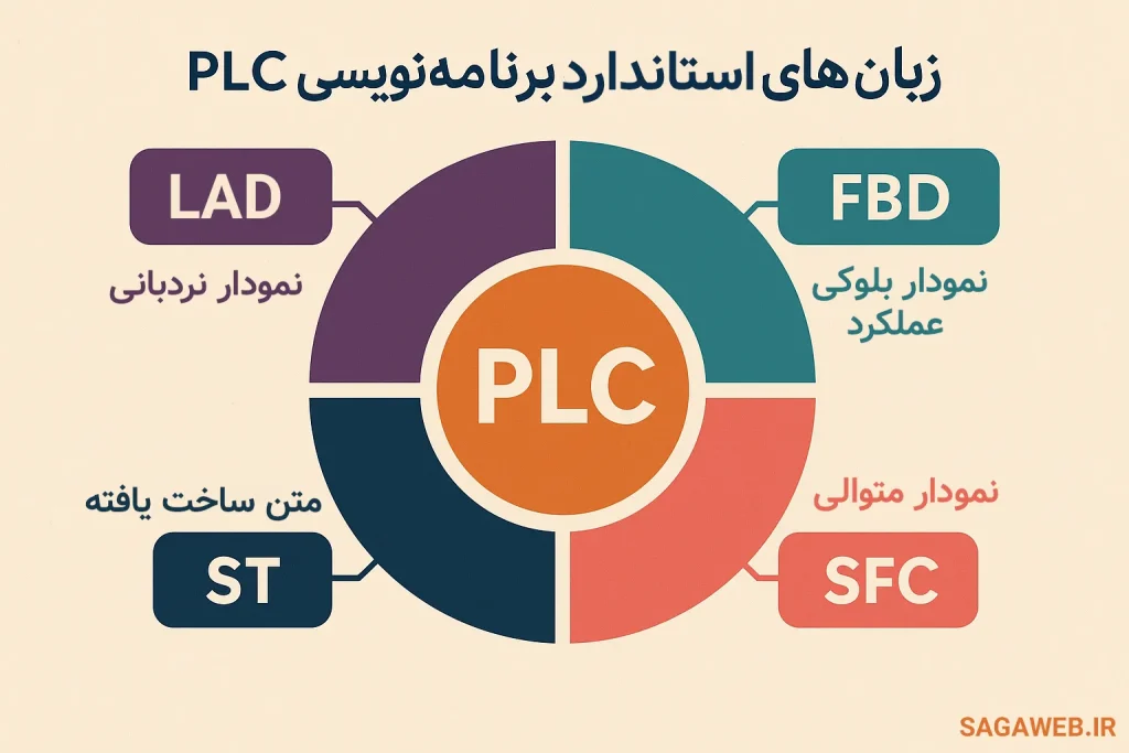 زبان‌های استاندارد برنامه‌نویسی PLC
