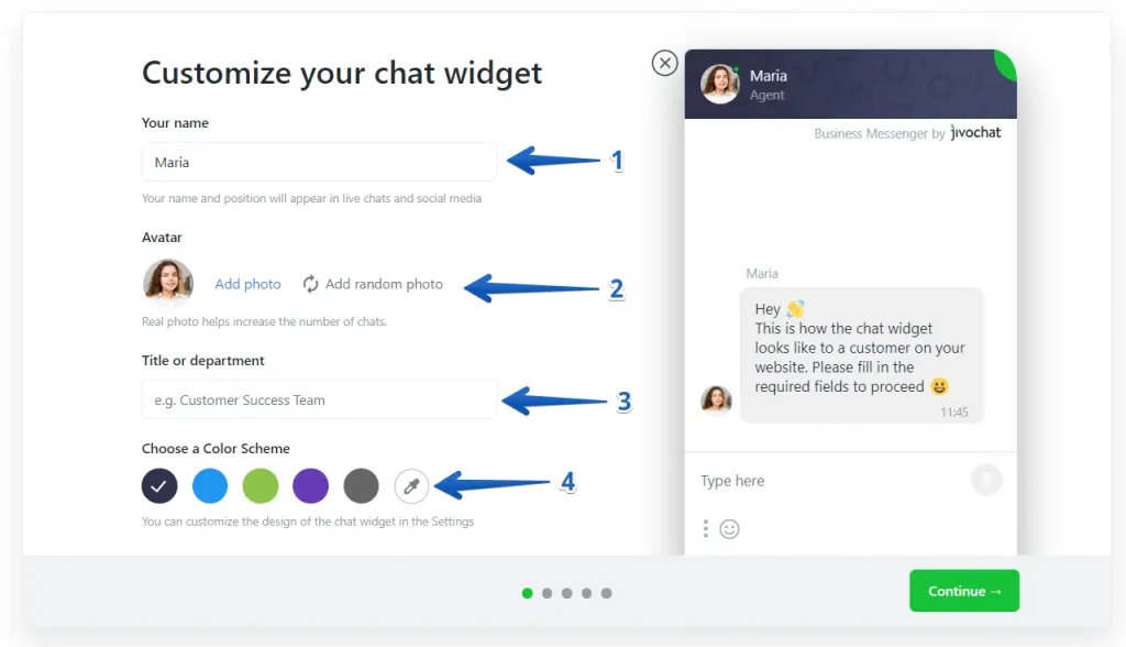 بهترین افزونه چت آنلاین وردپرس (معرفی جامع 10 افزونه برتر) 7 jivochat