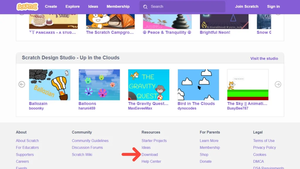 راهنمای نصب اسکرچ