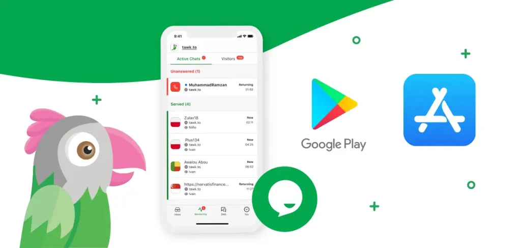 بهترین افزونه چت آنلاین وردپرس (معرفی جامع 10 افزونه برتر) 5 tawk.to